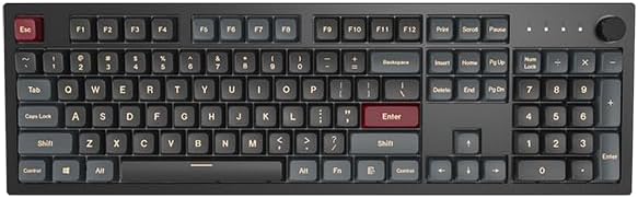 لوحة مفاتيح الألعاب Montech MKey Darkness - GateronG Pro 2.0 Red Switch تخطيط باللغة الإنجليزية