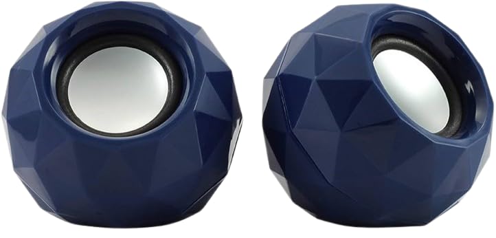 Zeb Crystal 2.0 Multimedia Speaker, USB Interface, 3.5mm Jack, Power Input DC-5V, Volume Control, Stylish Design, Colour (Blue+Black). (B0D4PY7SSP) Amazon Price History, Amazon Price Tracker