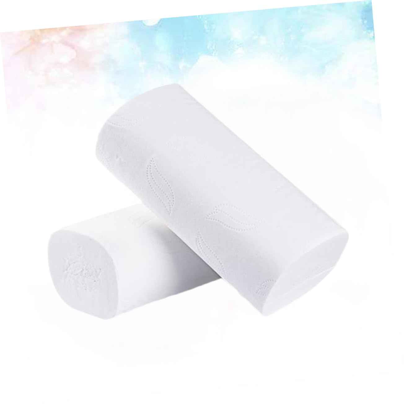 Kernloses Toilettenpapier Dickes Weißes Zellstoffpapier für Zuhause