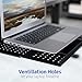 VIVO Black Sliding 15 x 12 inch Tray, Adjustable Platform Mounted Under Desk, Laptop Notebook Holder for Office Desk, DESK-AC02A