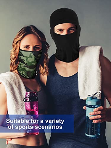 12 Pieces Sun Protection Balaclava Full Face Cover Sun Uv Protection Face Protective Cover For Outdoor Sports (Popular Color,Popular Style) #TOP4
