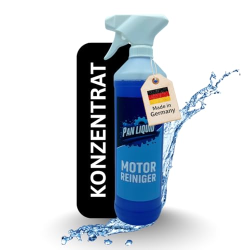 Motorreiniger – Leistungsstarker Reinigungspray für Auto, Motorrad, LKW & Oldtimer | Entfernt Öl, Fett & Schmutz ohne Gummi oder Metall zu beschädigen | Für Motorraum & Bauteile, Konzentrat 0,7L