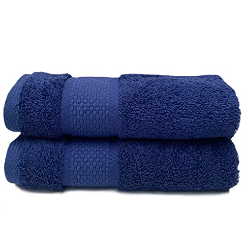 Sue Rossi Hand Towels 100% Turkish Organic Combed Cotton, Bathroom Or Kitchen Towel, 600gsm Thick - Image 2