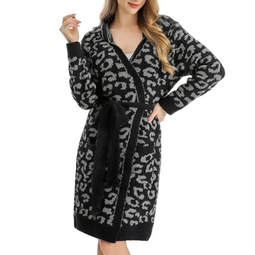 Image of bearberry Plush Hooded Bath Robe Women's Loungewear Sleep Robe Indoor Outfit