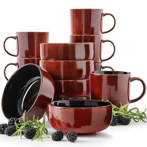 RITZENHOFF & BREKER Geschirr-Set 12-teilig, Frühstücksset Keramik...