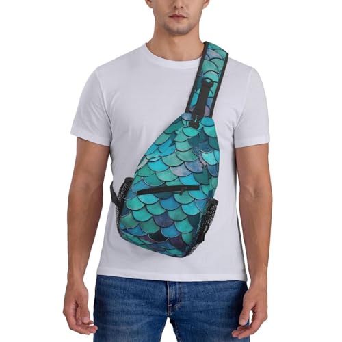 Bolso Cross Chest para Hombre Bolsa Diagonal de Hombro miniatura 7