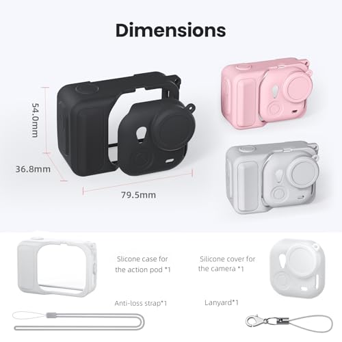 Funda de silicona avanzada para Insta360 Go Ultra miniatura 2