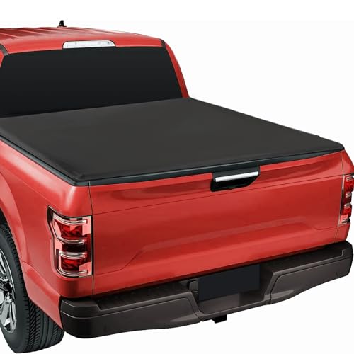 Soft Roll-Up Truck Bed Tonneau Cover Replacement for Dodge 2009-2026 5.7ft |…