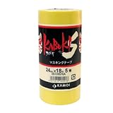 カモ井加工紙 カモ井 マスキングテープ 5巻入 24mm×18M KABUKI-S