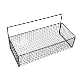 iplusmile Cesta de Cocina Montada Pared para Ajo y Jengibre Resistente la Oxidación Almacenamiento Práctico para Frutas Verduras y Especias Diseño Simple y Duradero para Organizar Espacios