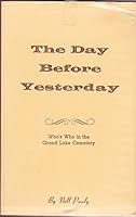 The day before yesterday B0006YMX4G Book Cover
