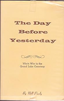 Unknown Binding The day before yesterday Book