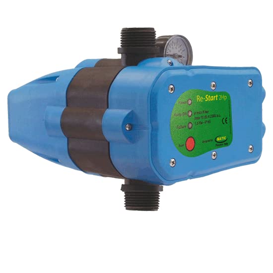 Protezione Anti-Secco: Sistema di rilevamento della mancanza d'acqua in aspirazione che previene il dannoso funzionamento a secco dell'elettropompa, segnalando immediatamente l'anomalia tramite un led rosso di failure per una maggiore sicurezza