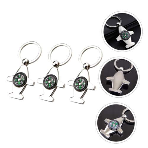 Set 3 brújulas mini para escalar, colgante portátil miniatura 7