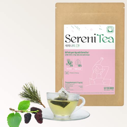 Buy [ 50 Tea Bags ] Korea Style Roasted Pine Needles And Mulberry