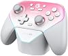 Controlador de juegos multiplataforma GameSir Super Nova: inalámbrico 2.4G para PC/Switch/iOS/Android: joystick y gatillos de efecto Hall, sondeo de 1000 Hz, placa frontal magnética, iluminación RGB (rosa batido) 2