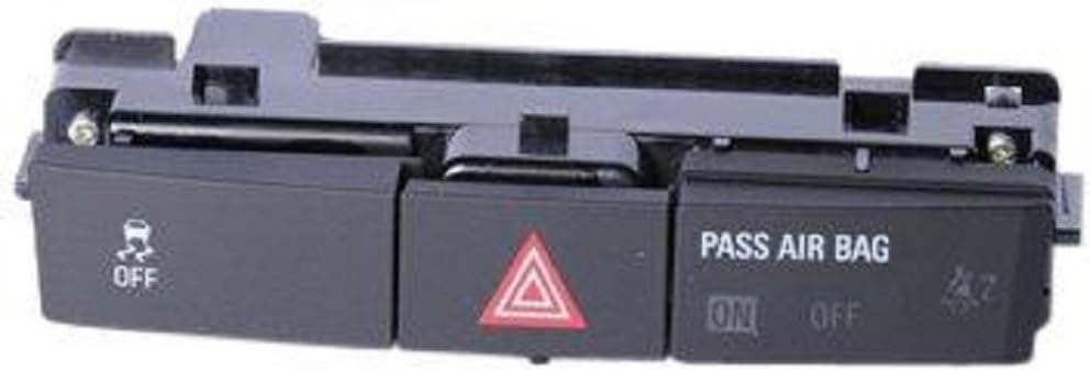 ACDelco GM Original Equipment 22740270 Jet Black Hazard Warning and Accessory Switch