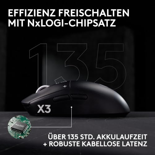 Logitech PRO X3 SUPERSTRIKE, Schwarz, 910-007878