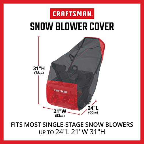 Housse pour souffleuse à neige à gaz : protection imperméable extérieure - 3