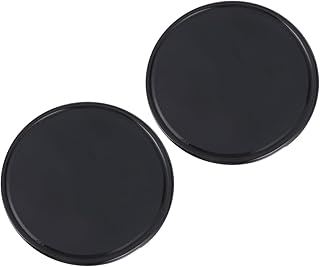 Generic 2 Peças Tapete De Silicone Redondo Almofada De Quebra Para Câmeras De Painel De Carro Para Carros Painel Antiderrapante Almofada Antiderrapante Tapete Antiderrapante Para Carro