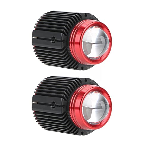 Feux croisement LED moto et projecteurs additionnels double couleur universels