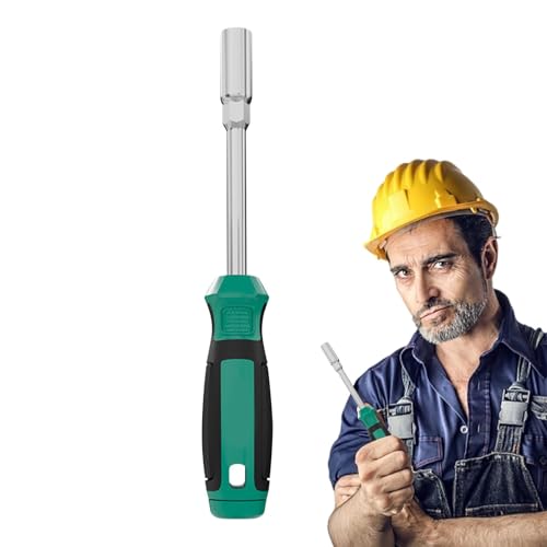 Juego de destornilladores hexagonales, destornilladores hexagonales de 5 a 13 mm, juego de herramientas de reparación de llaves de vaso con mango cómodo para helicópteros