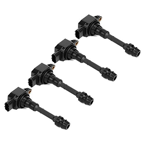 Qiilu 4 bobine di accensione per auto, 22448-8H315...