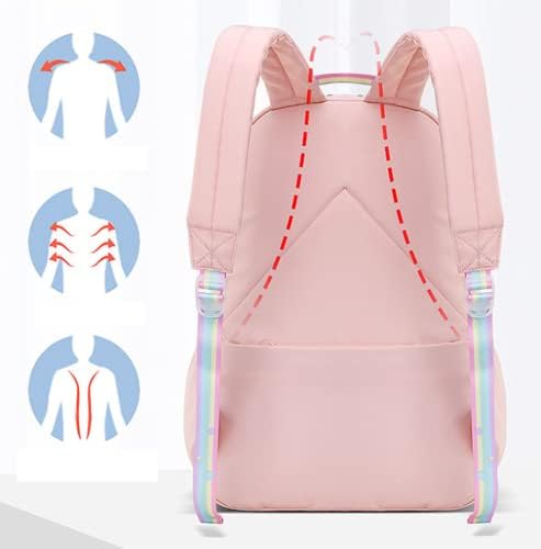 RTMYOR Kids School Bag for Pretty Girls Backpack for School | Water Resistant | Back Pocket| Backpacks for Elementary