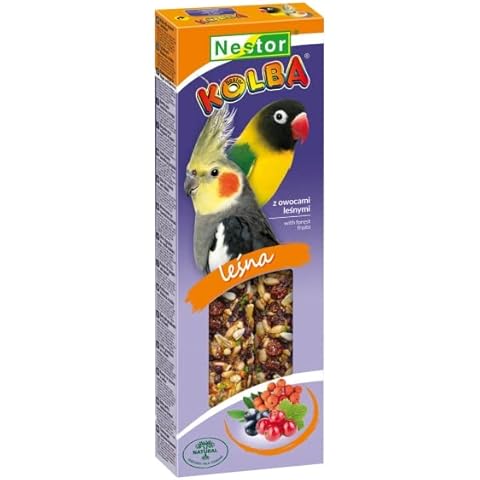 Mani-Ko Cockatiel Fruit Sticks with Hooks Cover