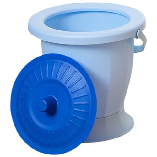 iplusmile チャンバー ポット、 便器 小便器 ボトル 尿 ポット トイレ おしっこ バケツ ベッドサイド 小便器 蓋付き ポータブル ベッドパン シート 小便器 チャンバー ポット 女性用 男性用