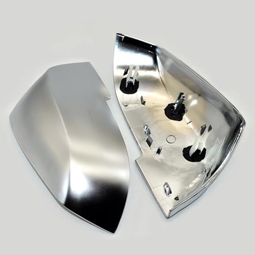Coque de rétroviseur argentée ABS robuste pour F34 GT Berline 4 Portes