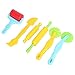 Oun Nana Play Dough Tools, 47 PCS Set Includes Letters, Numbers, Symbols & Basic Tools for Kids