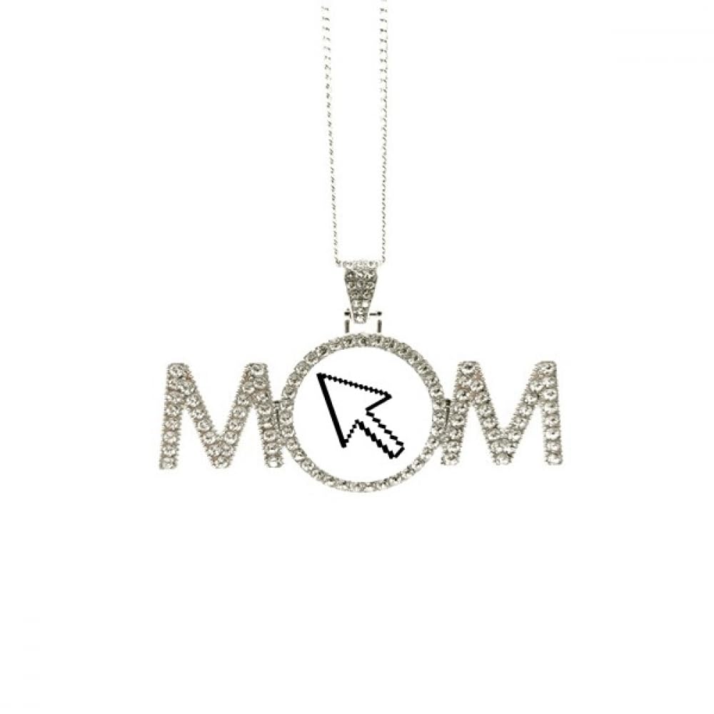 Collier flèche de souris d'ordinateur pour maman geek active - 4