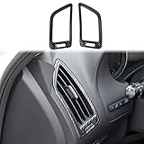 Dashboard Side Air Vent AC Outlet Cover Trim for Infiniti Q50 2014-2024 Q60 2017-2022 (Carbon Fiber Pattern)