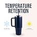 Hogg Big Swig 40 oz Tumbler with Handle and Straw - Navy Blue, 40oz Insulated Stainless Steel, Water Tumbler with Straw, Water Cup with Handle, Versatile Leak Proof Lid