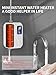Under Sink Water Heater Electric, Tankless Instant Hot Water Heater 3000W 110V, On Demand Point of Use Water Heater for Kitchen & Bathroom Sink