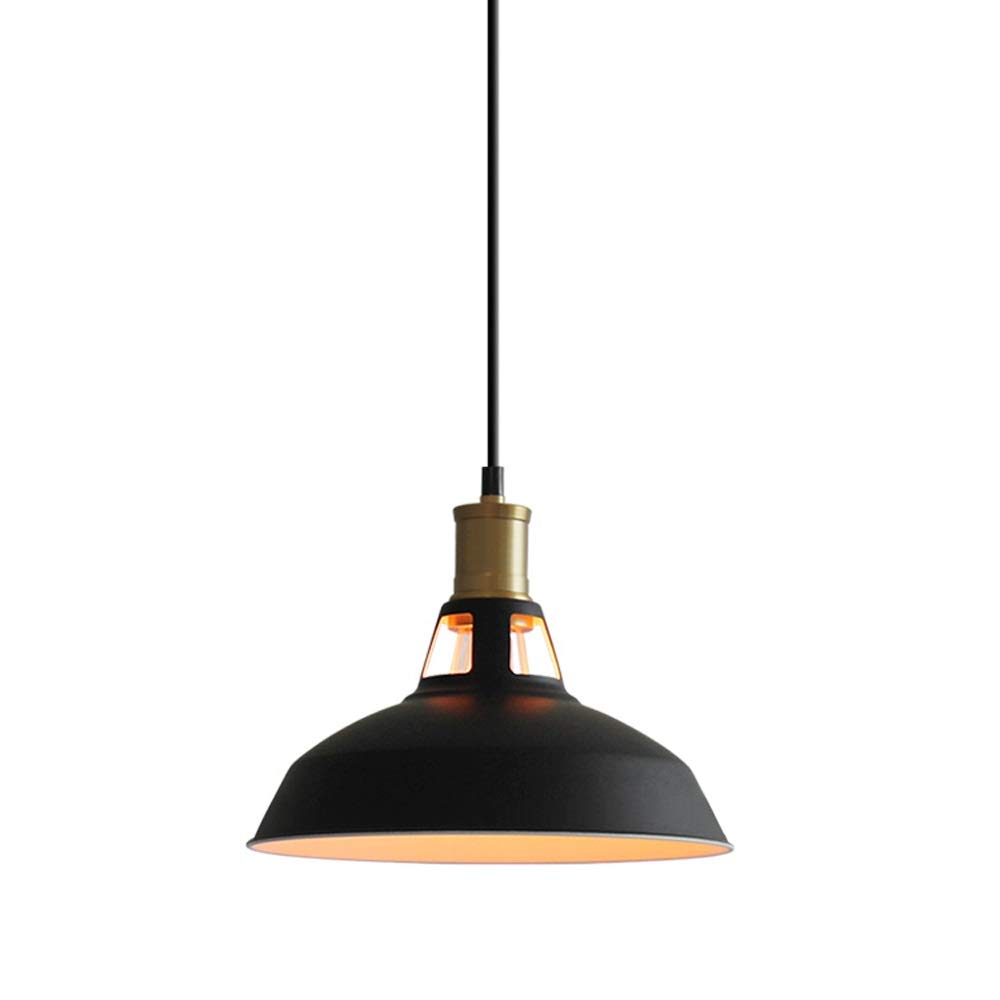 Lustre industriel E27 en métal de haute qualité pour salon
