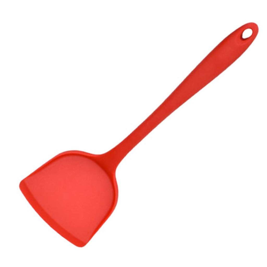 Spatule silicone de cuisine antiadhésive et spatule à fente thermorésistante