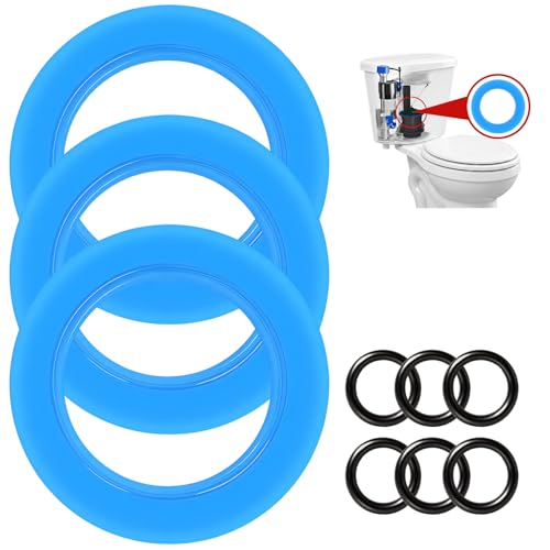 3 Pack Upgraded Silicone Flush Valve Seal, Compatible with American Standard Champion 4 and Eljer Titan 4 Toilets, 7301111-0070A American Standard Replacement Part