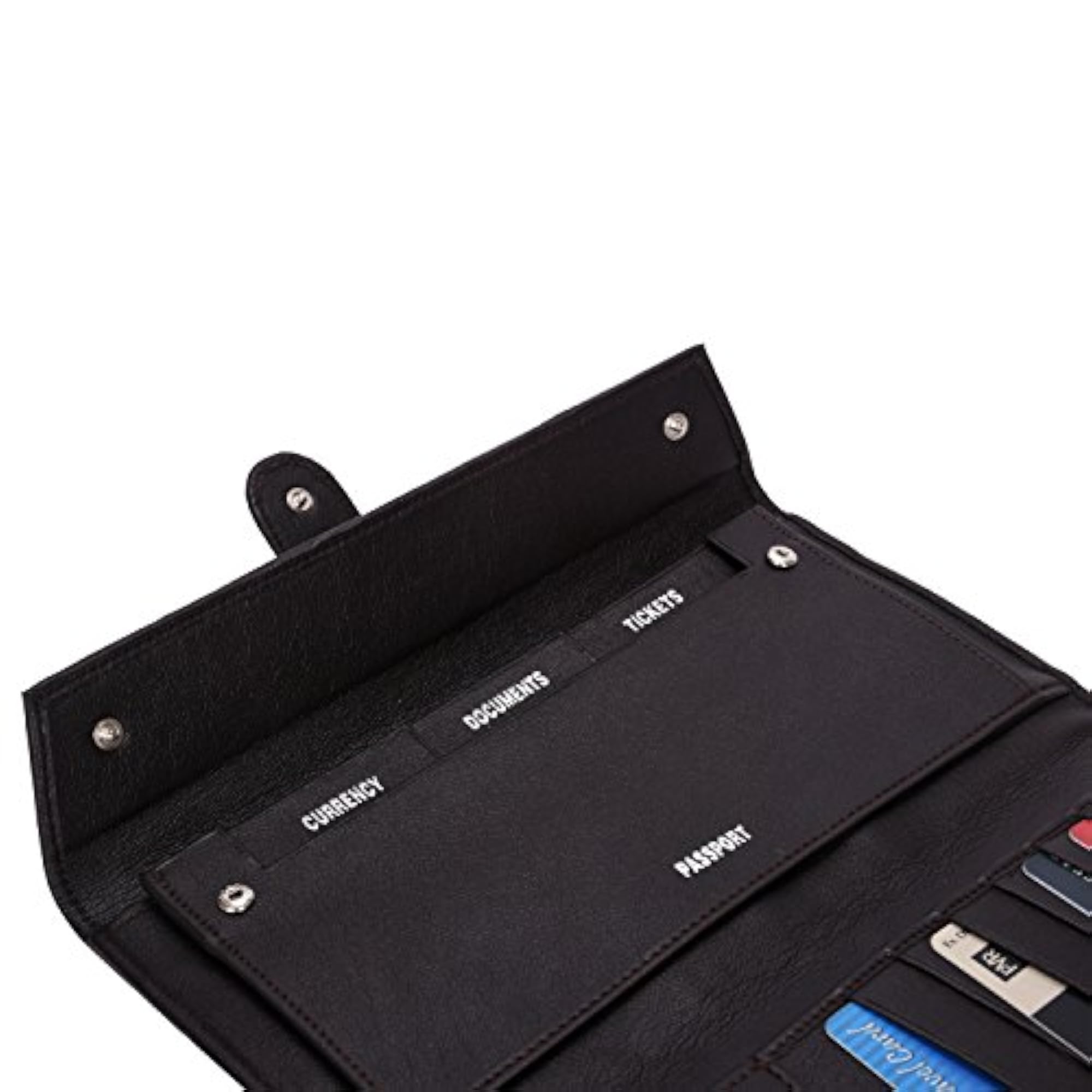 Brown Travel Organizer Passport Holder