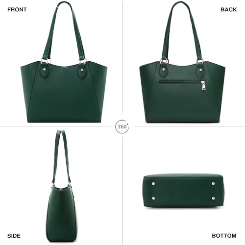 Image of CHICAROUSAL Tote Handbags Purses for Women PU Leather Womens Shoulder Bag | Large Tote Bag for Women, Shoulder Purse, Vegan Leather Purses for Women, Women's Handbags