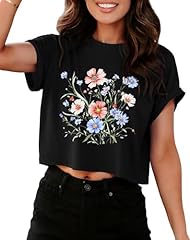 Black Colorful Floral