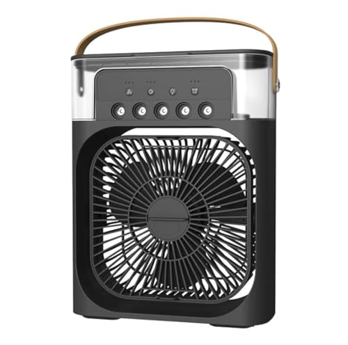 Ar condicionado portátil, mini ventilador de ar condicionado pessoal, ar evaporativo, refrigerador d