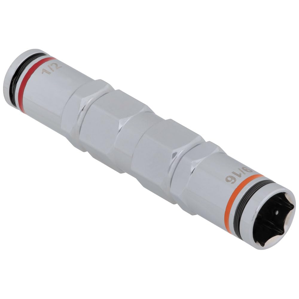 Klein 9-in-1 Magnetic Nut Driver - SAE Sizes -5 Klein 9-in-1 Magnetic Nut Driver - SAE Sizes -5