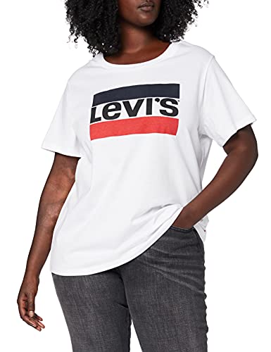 Plus Size Perfect Tee T-Shirt Femme White (Blanc) XXL