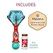Little Kids Disney Princess Moana Light and Sound Musical Bubble Wand, Includes Bubble Solution
