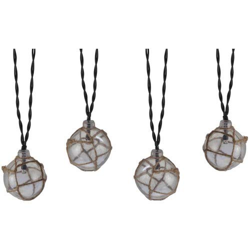 Moonrays 91130 Solar Powered LED Buoy String Lights, White - Thumbnail 4