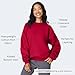 Hanes Men's Ultimate Cotton Heavyweight, Deep Red, Large