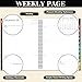 Academic Planner 2026-2027 - Planner Weekly and Monthly 2026-2027, Jul. 2026 - Jun. 2027 11'' x 9'', Planner 26-27 with Colorful Tabs, Premium Paper, Twin-wire Binding - Classic Black