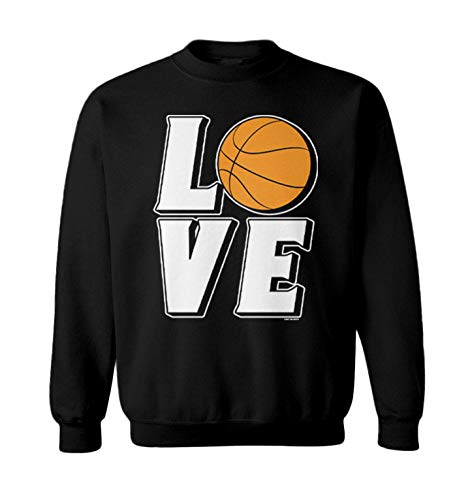 Love Basketball - Sports Hoops Toddler Fleece Crewneck Sweater - Main Image